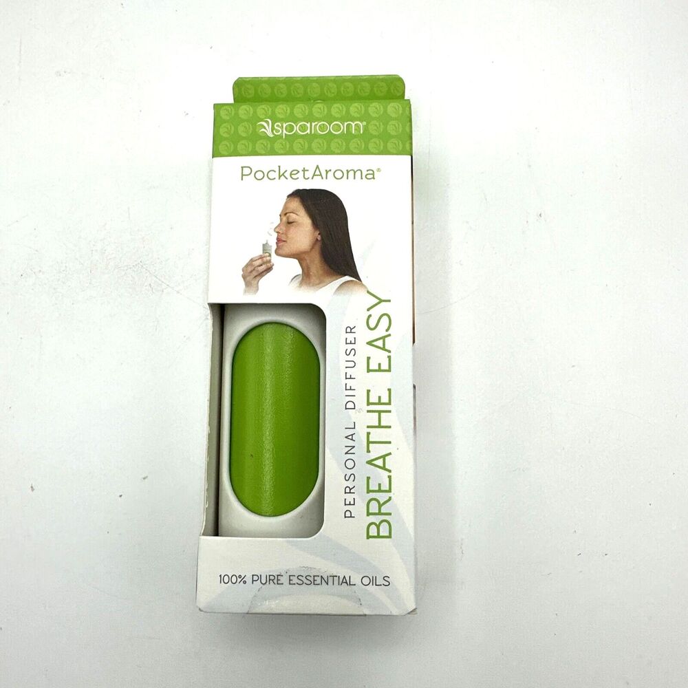 Personal Travel Diffuser Scent Breathe Easy Pocket Aroma Sparoom NEW